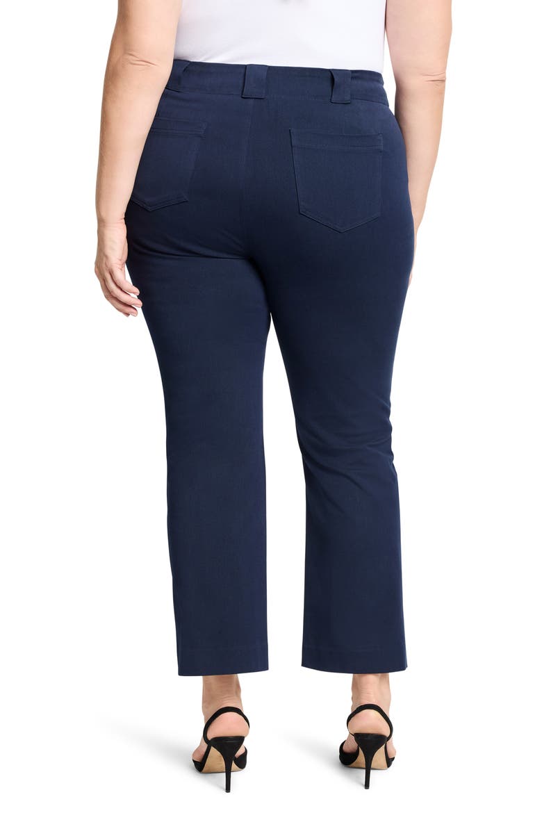 Plaza Demi Stretch Bootcut Pants, Alternate, color, DARK INDIGO