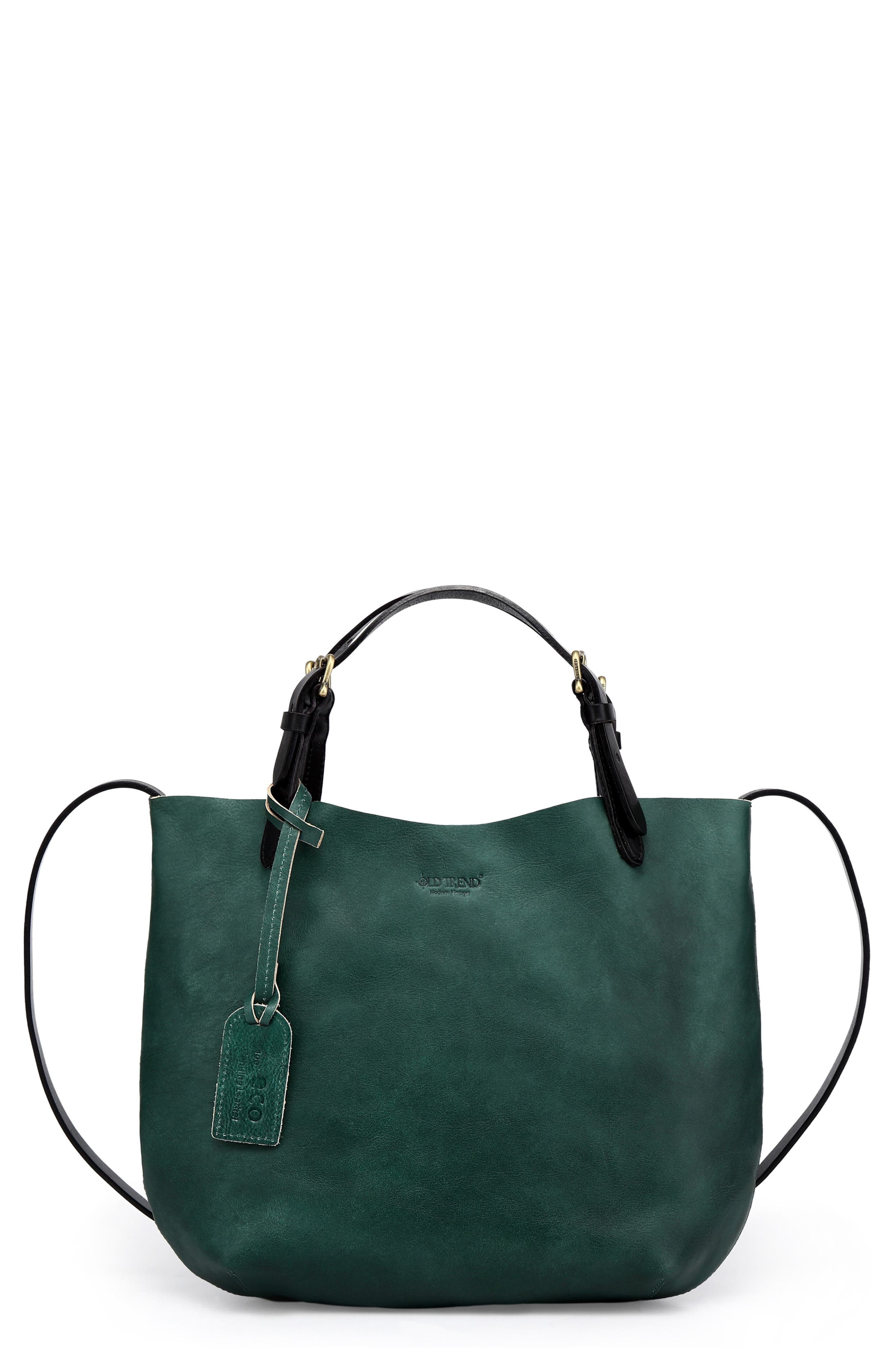 OLD TREND Dip Dye Leather Mini Tote