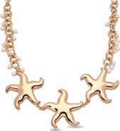 EYE CANDY LOS ANGELES Lauren Starfish Necklace