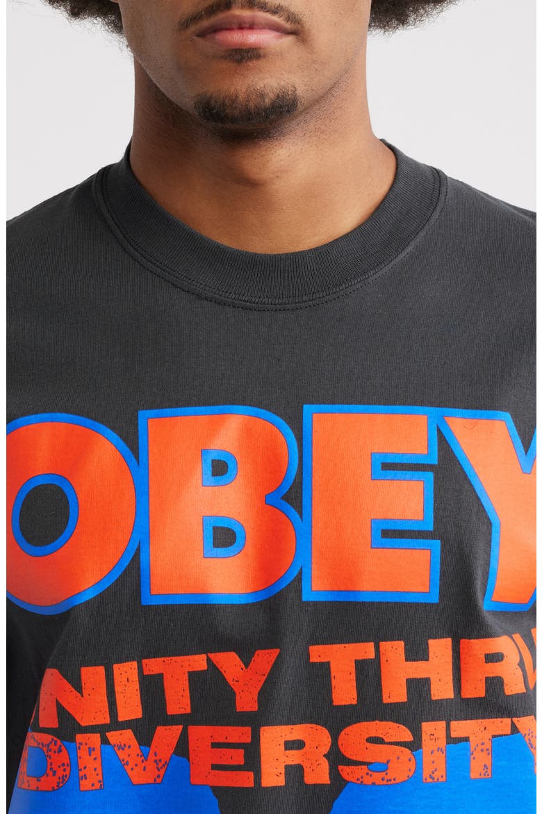 Unity Graphic T-Shirt, Alternate, color, VINTAGE BLACK