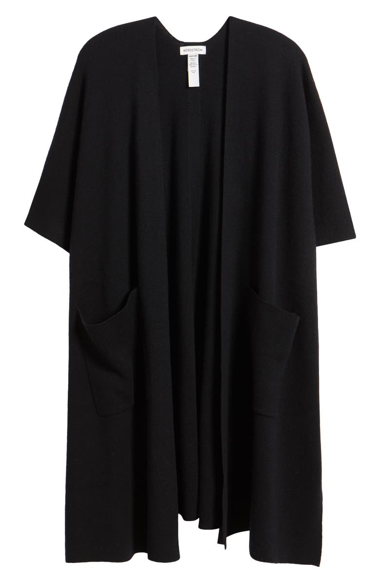 Nordstrom Wool & Cashmere Pocket Ruana, Alternate, color,