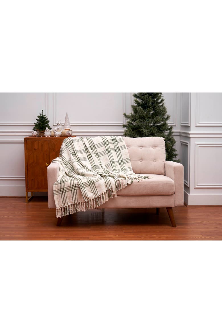 Plaid Throw Blanket Collection - 50" x 60", Alternate, color, Gold