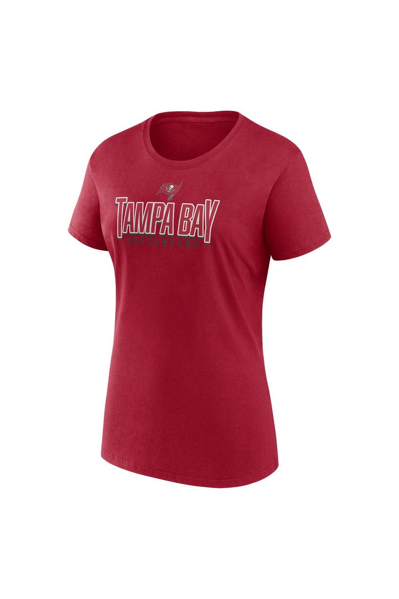 Women's Fanatics Branded  Red Tampa Bay Buccaneers Route T-shirt, Alternate, color, Red