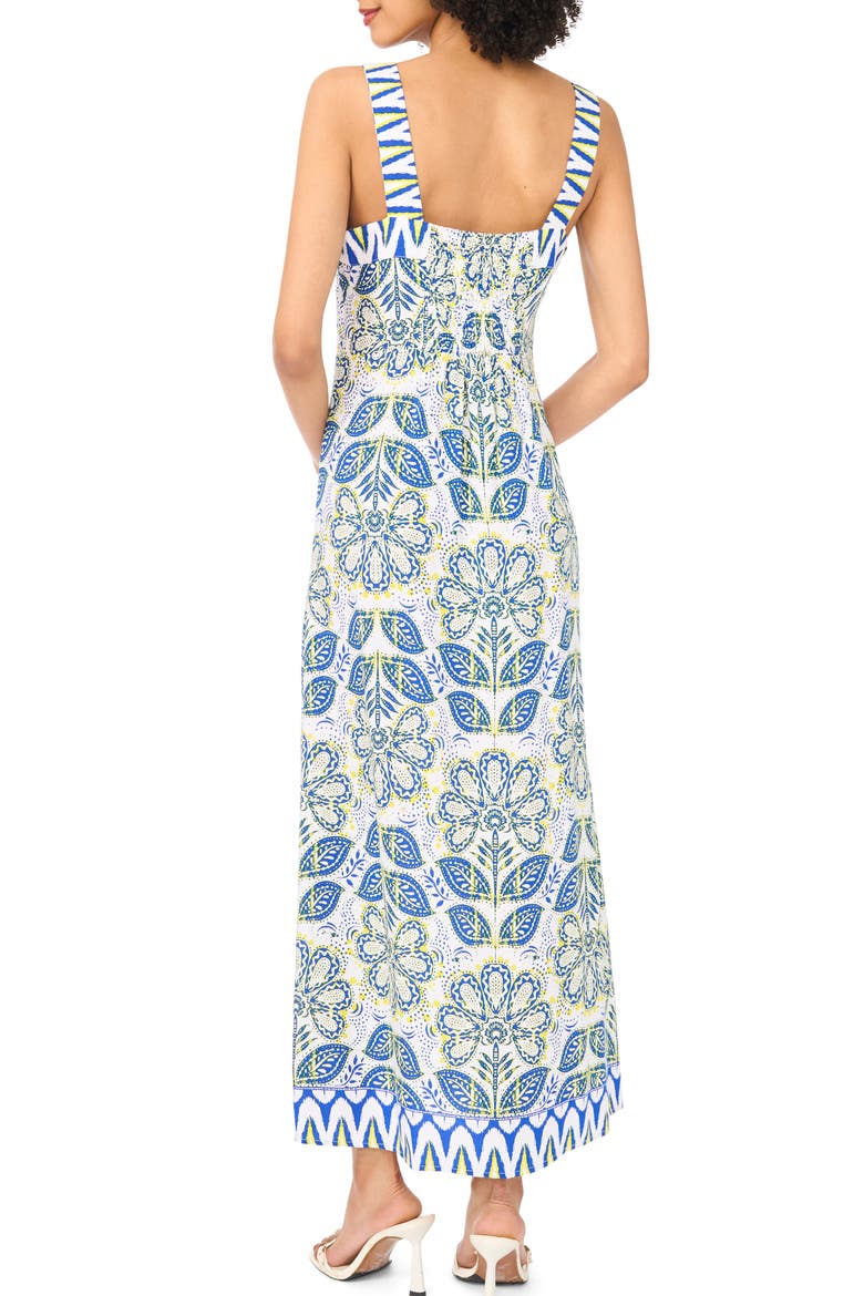 Floral Maxi Dress, Alternate, color, OPULENT BLUE