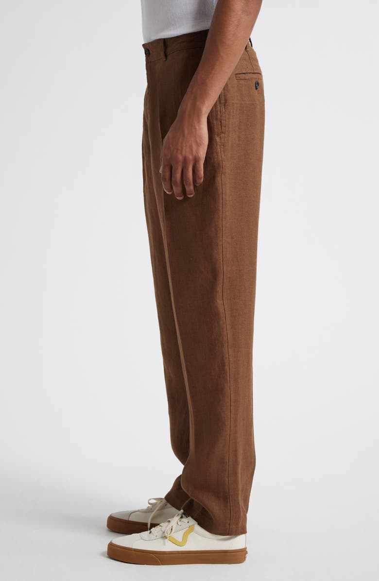 Drake's Miki Antique Linen Games Trousers, Alternate, color, 