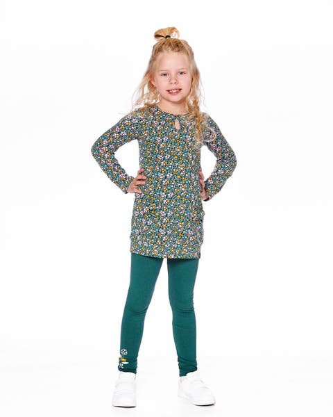 Jersey Tunic with Floral (Toddler & Little Kid)