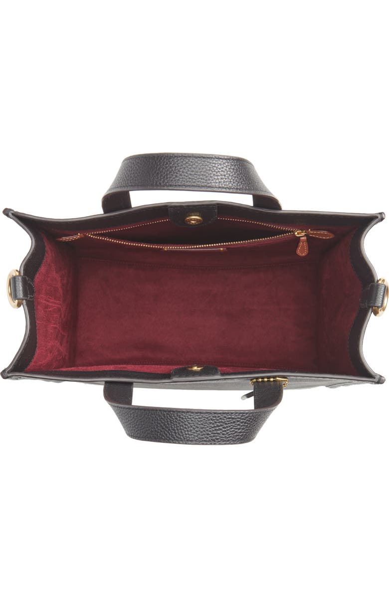 COACH Horse & Carriage Coated Canvas Tote, Alternate, color,