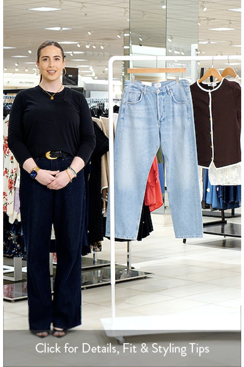 Winslow High Waist Ankle Boyfriend Jeans video