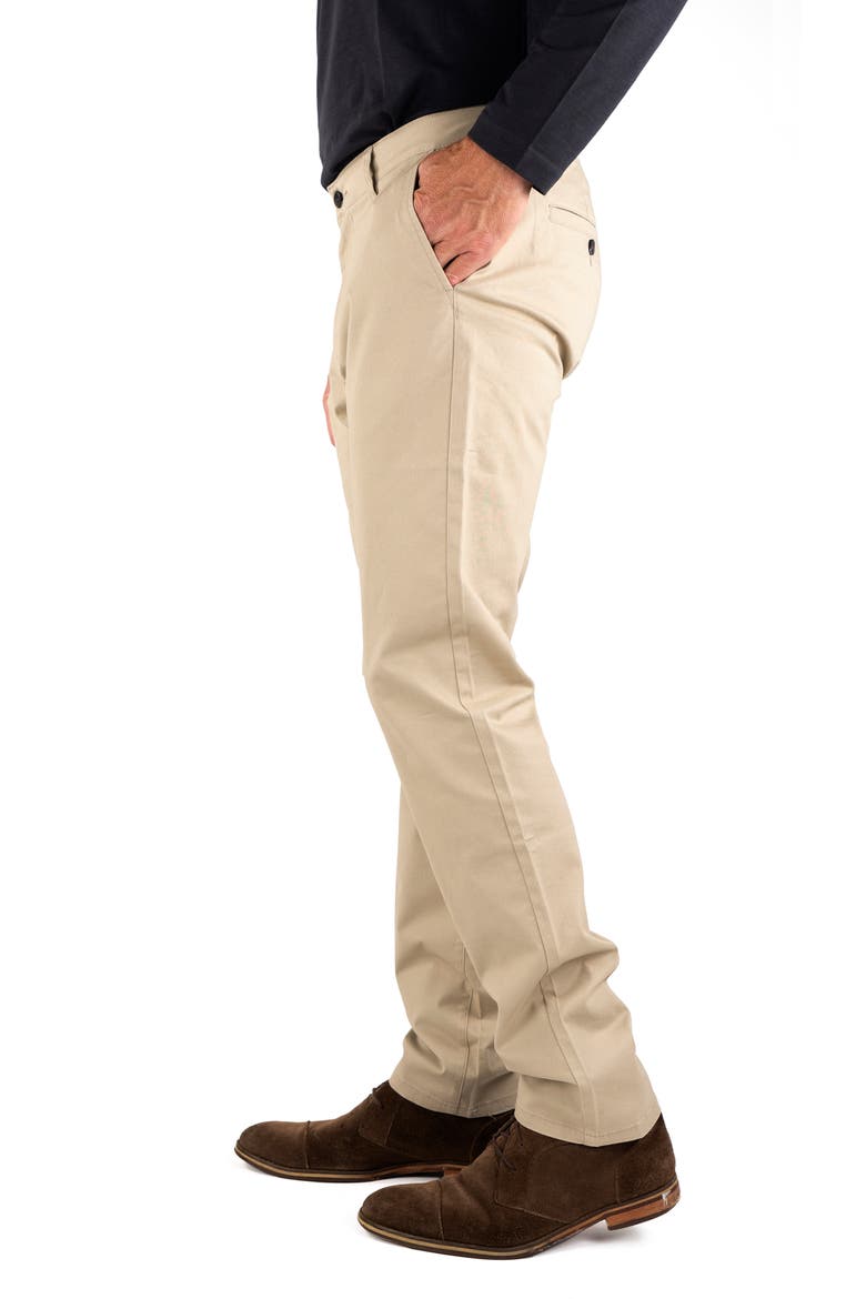 Straight Leg Stretch Cotton Twill Chino Pants, Alternate, color, SUMMER KHAKI