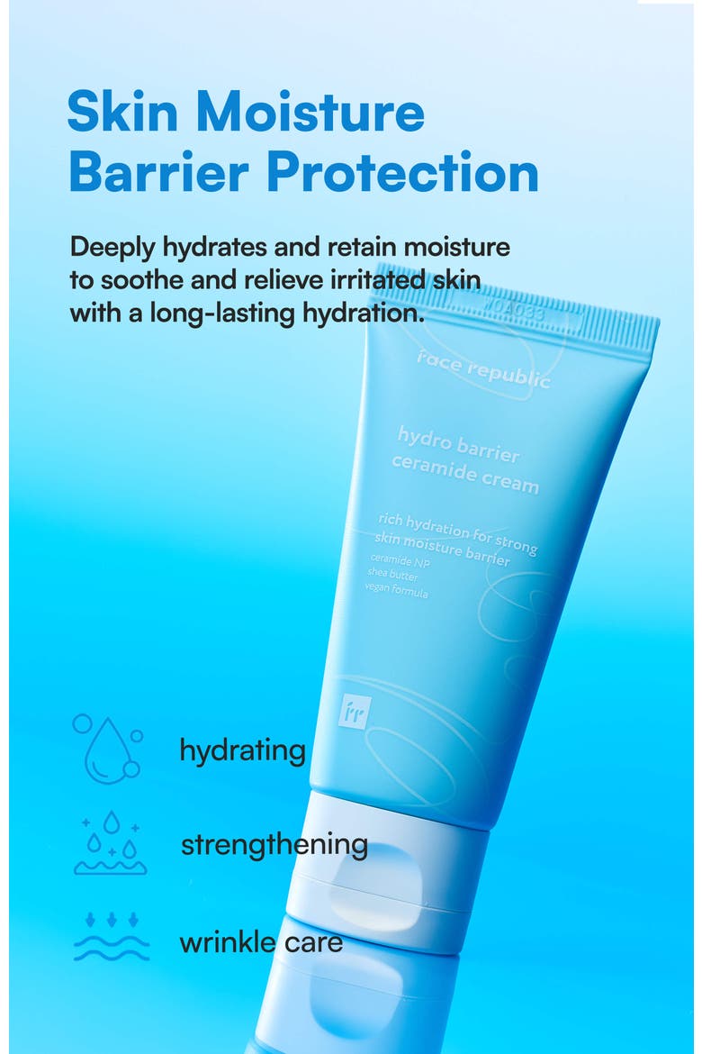 Hydro Barrier Ceramide Cream, Alternate, color, None
