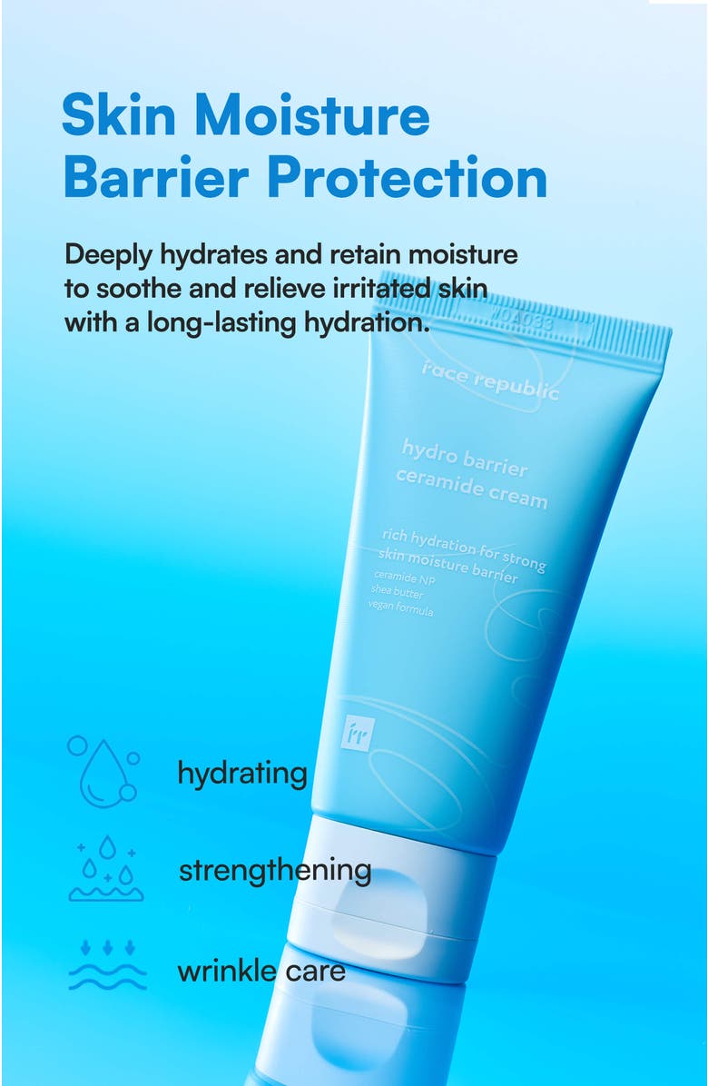 Face Republic Hydro Barrier Ceramide Cream, Alternate, color, NO COLOR