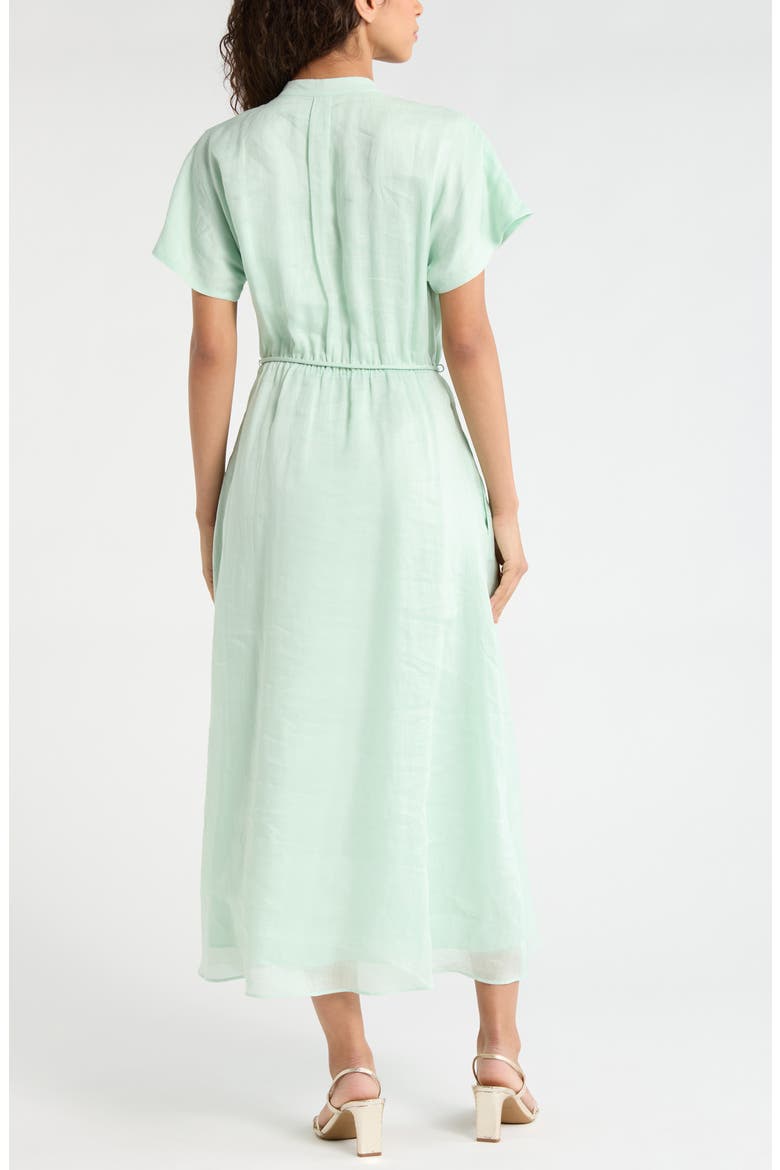 Jemma Linen Shirtdress, Alternate, color, MINT