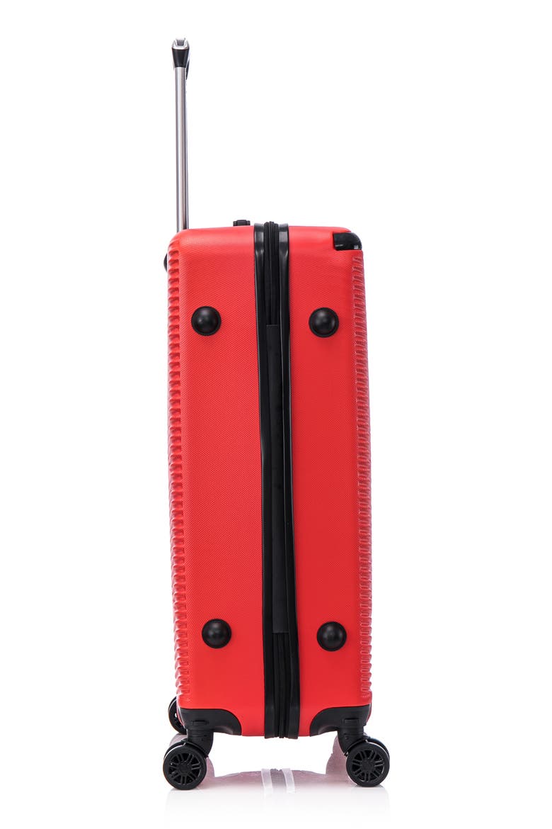 Avenza Hardshell 3-Piece Spinner Luggage Set, Alternate, color, RED