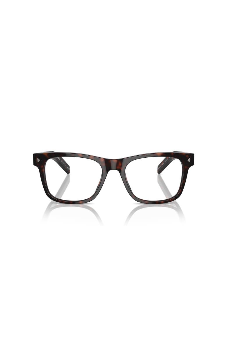 54mm Rectangle optical glasses, Alternate, color, Tortoise