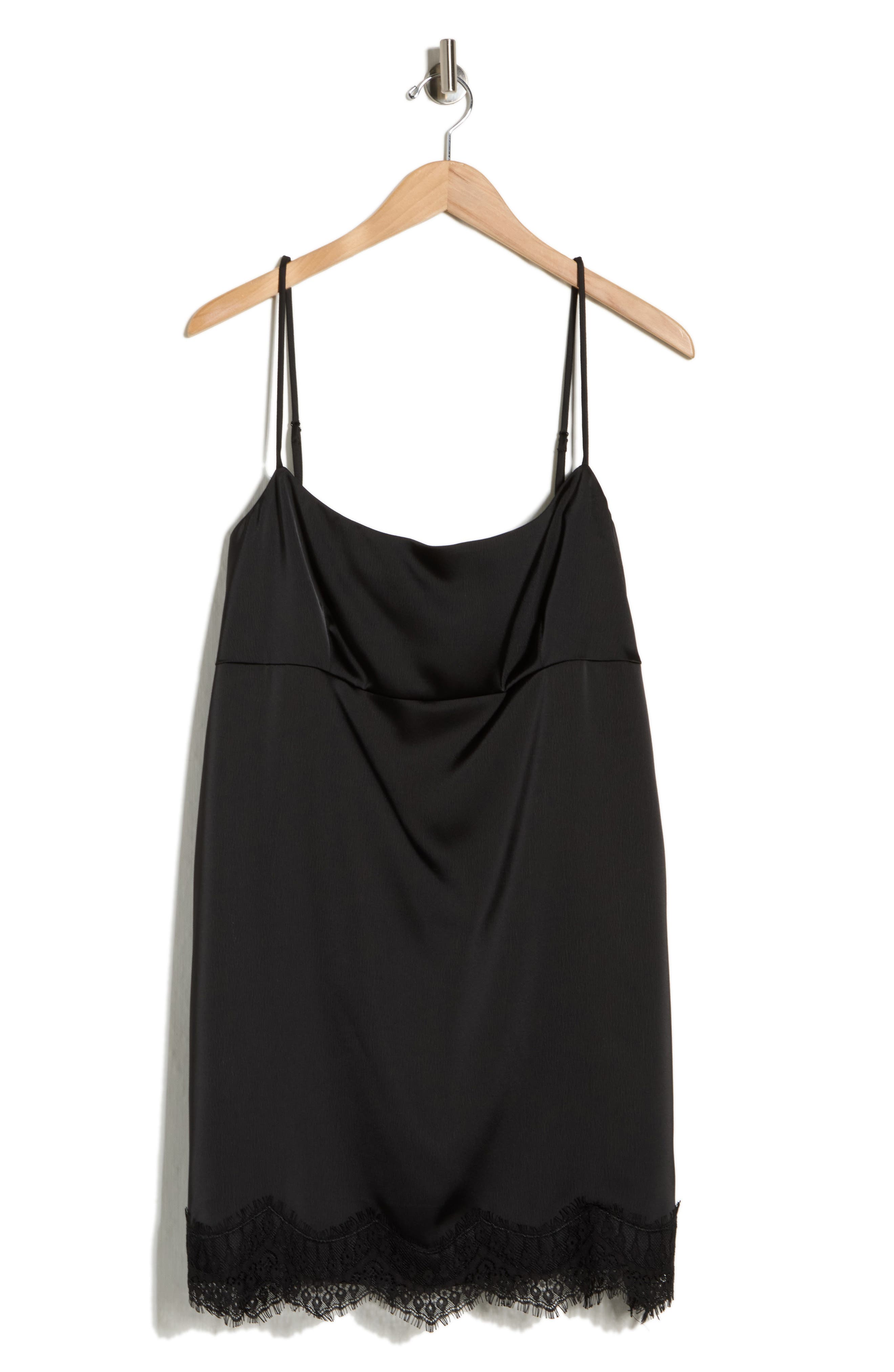 WAYF Lace Trim Minidress