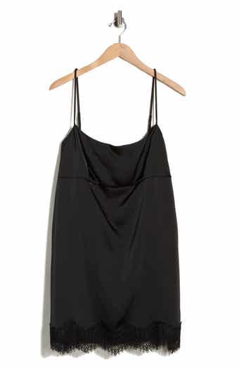WAYF Lace Trim Minidress