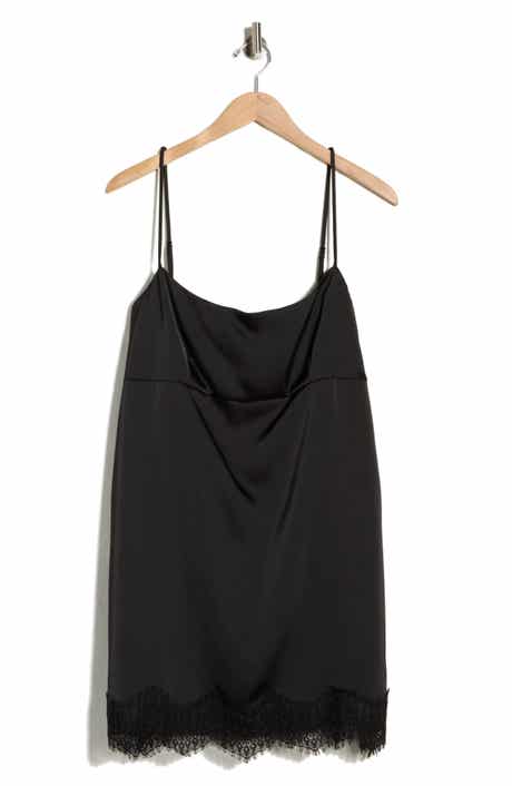 WAYF Lace Trim Minidress