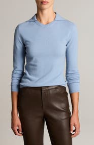 Vince V-Neck Polo Sweater