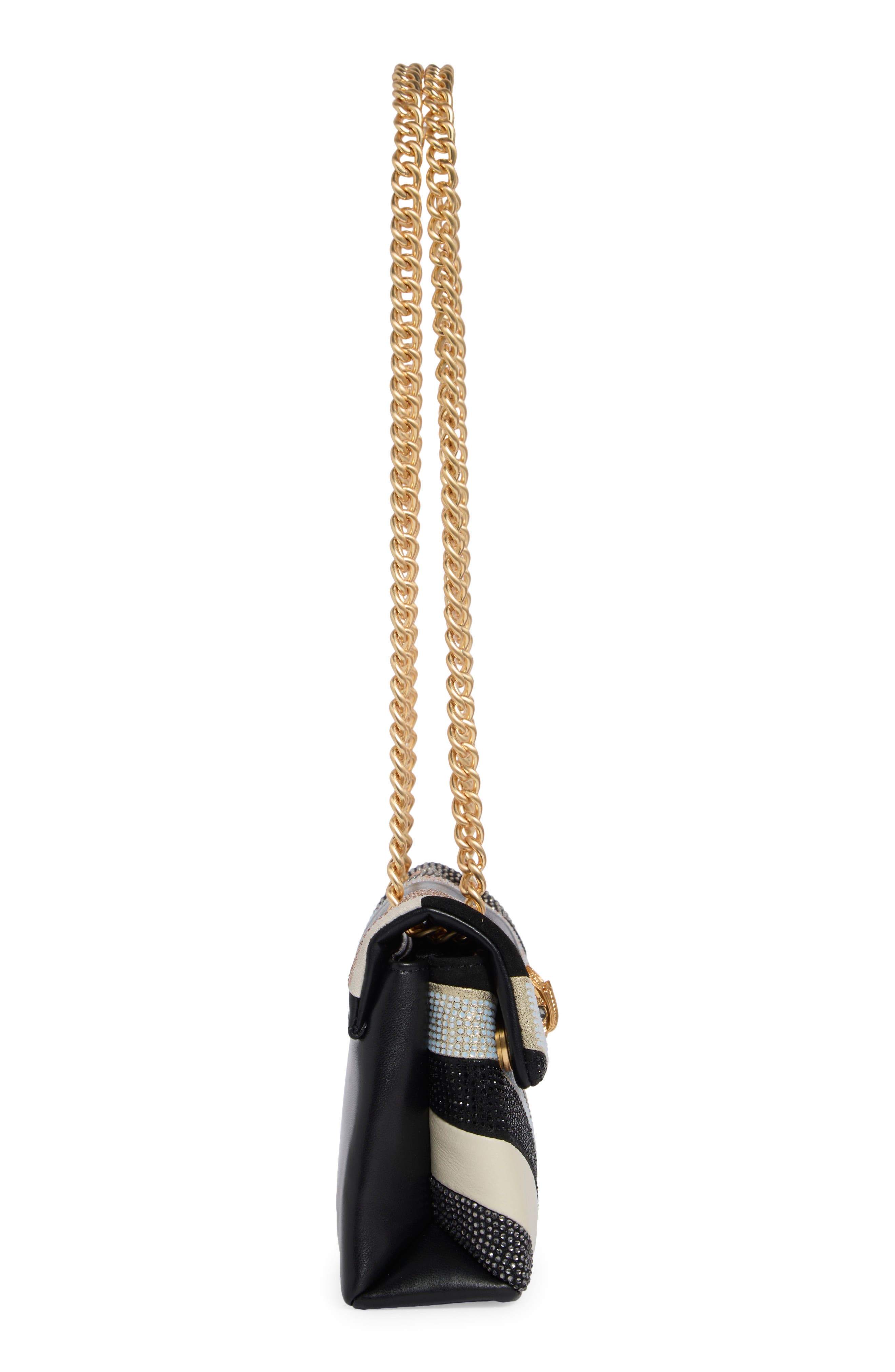 Kurt Geiger London Mini Kensington Crossbody Bag, Alternate, color, Black/ Other