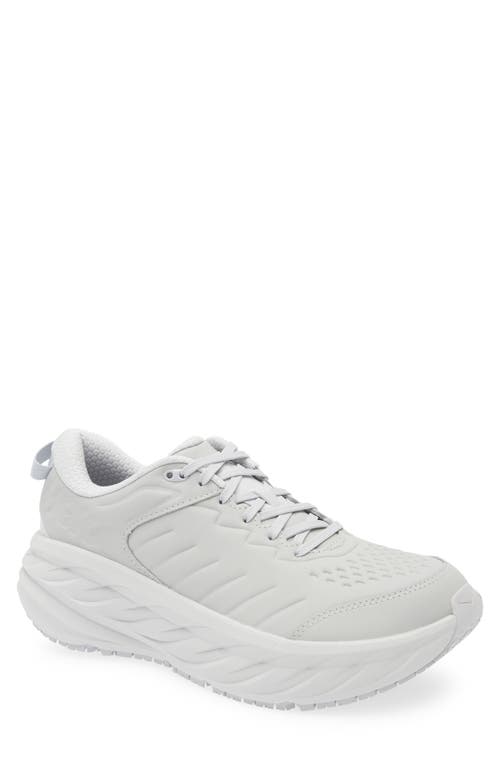 Hoka Bondi Sr Water Resistant Sneaker In Gray