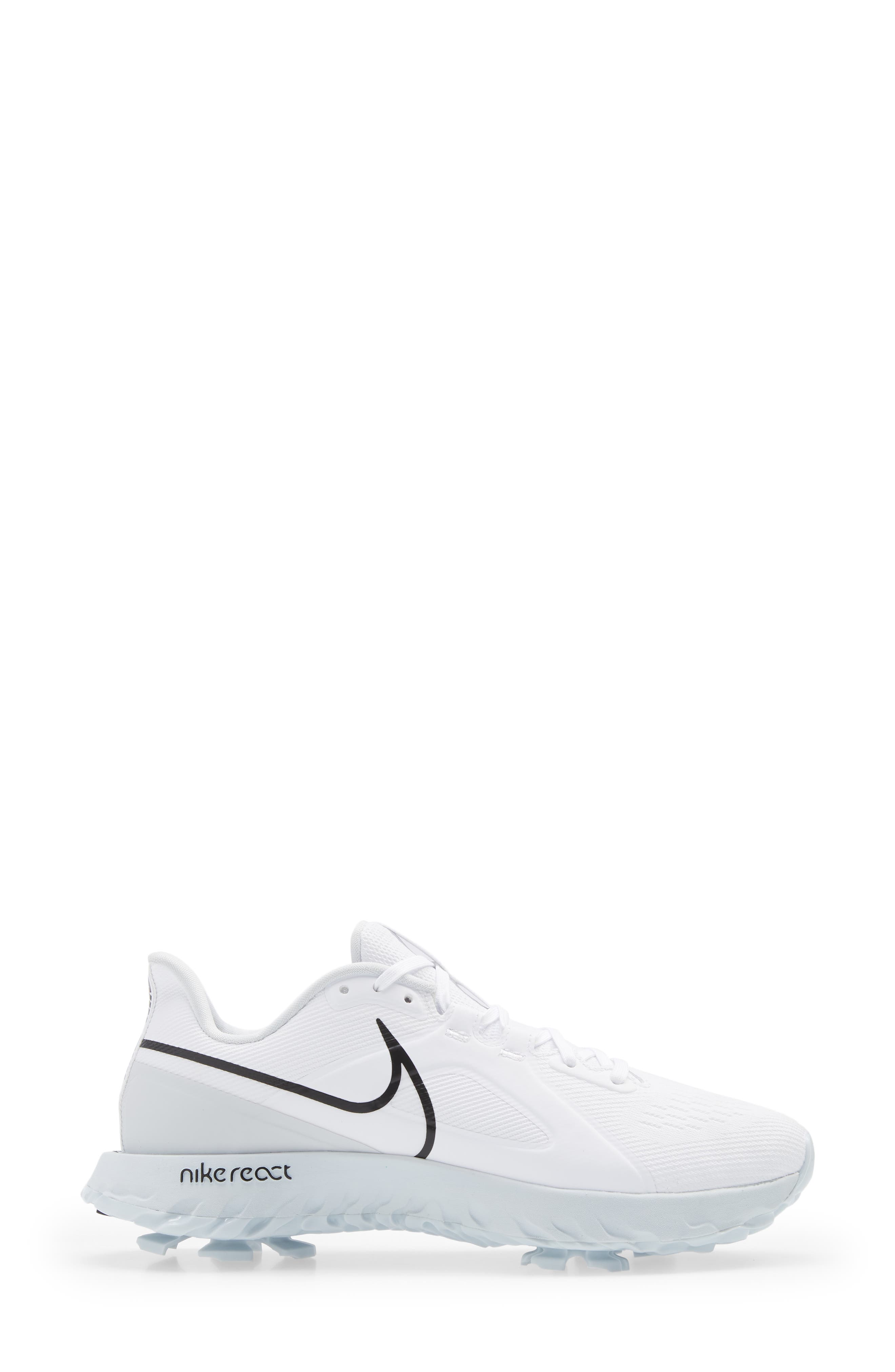 React Infinity Pro Waterproof Golf Shoe, Alternate, color, WHITE/ BLACK
