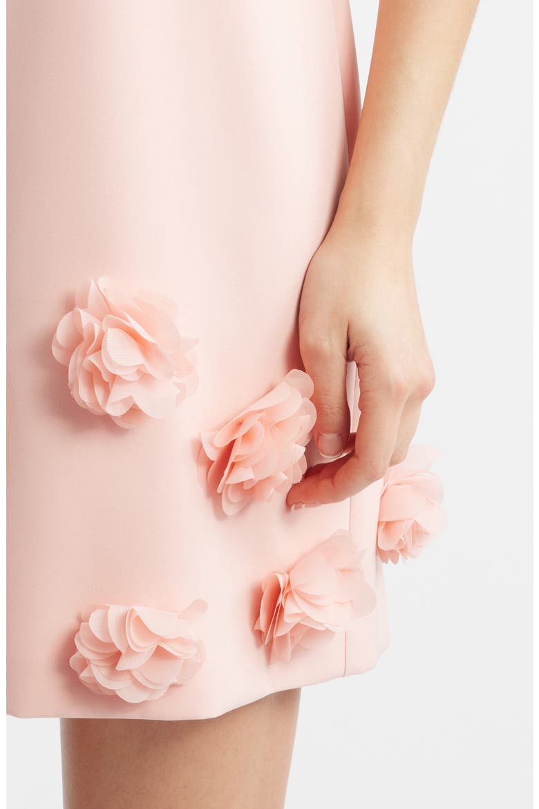 Rosette Shift Dress, Alternate, color, BLOSSOM