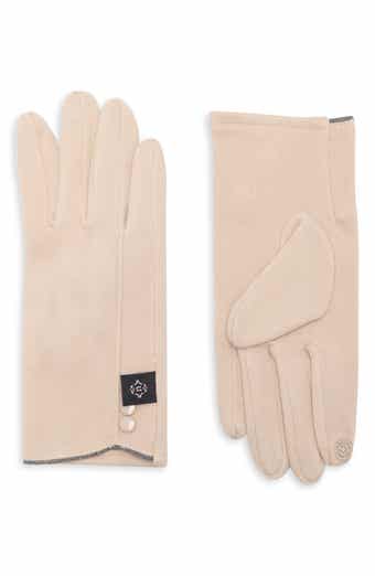 Tech Gloves with Button Detail