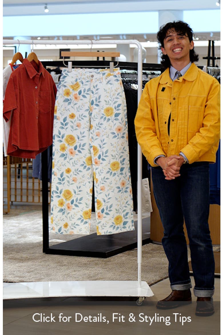 Flora Wide Leg Jeans video
