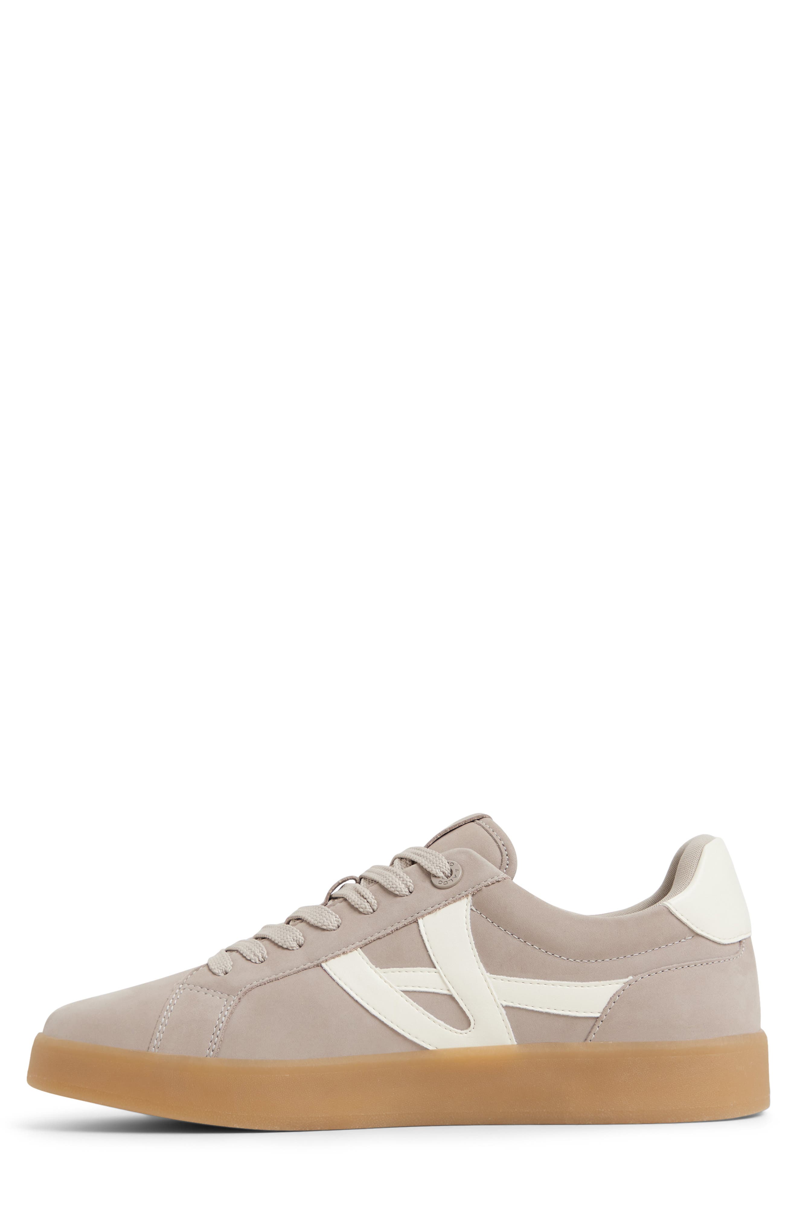 ALDO MTL72 Low Top Sneaker, Alternate, color, Light Grey