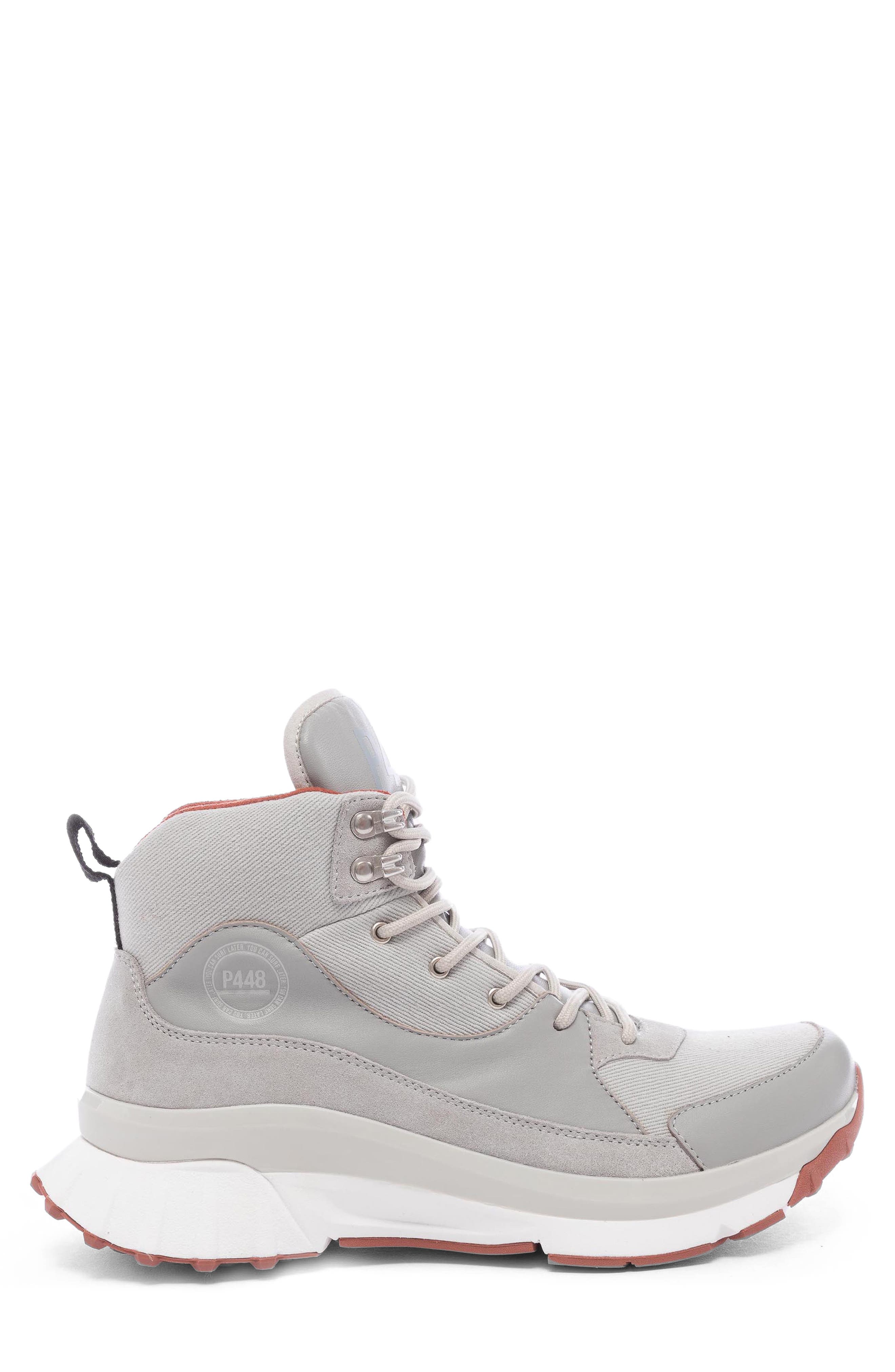 P448 Viking High Top Sneaker, Alternate, color, Grey/ Soft