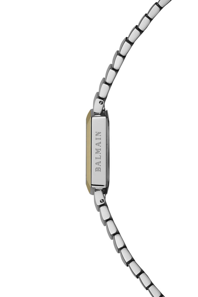 Taffetas Hexagonal Two-Tone Bracelet Watch, 23mm, Alternate, color, BICOLOR STAINLESS STEEL/YELLOW