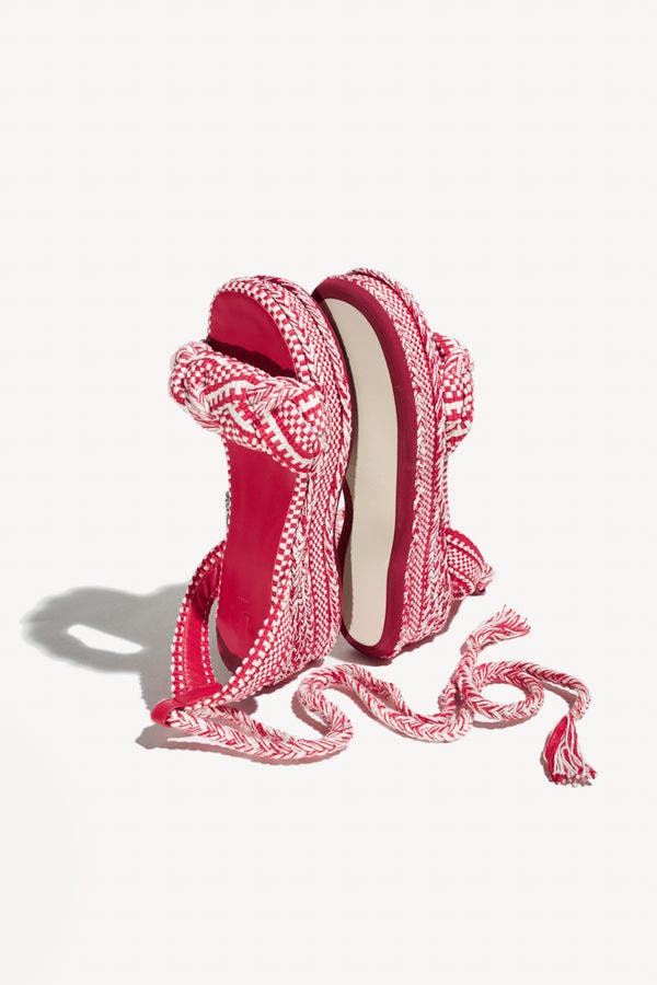 Amambaih Manuela Wedge Sandals, Alternate, color, 