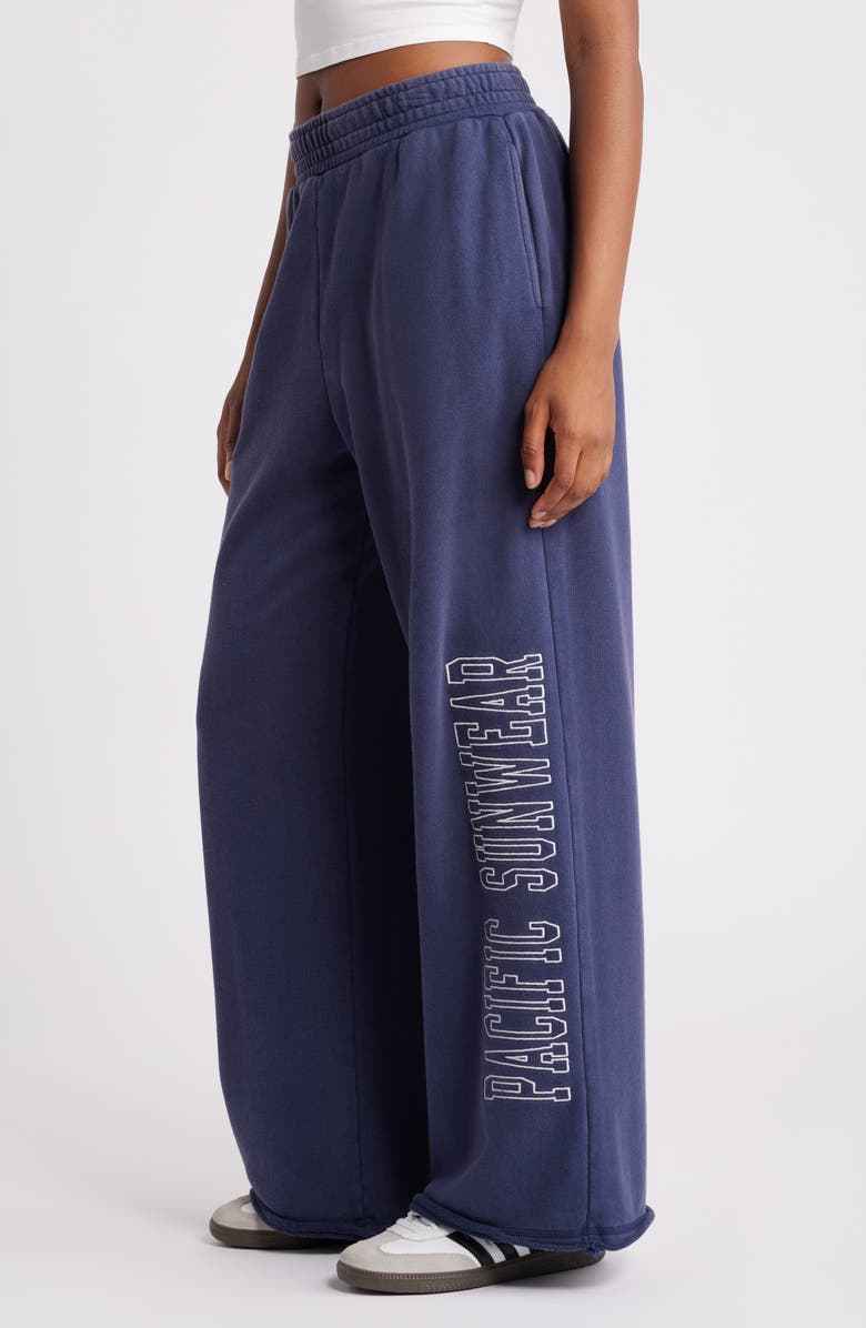 PacSun Washed Extreme Baggy Wide Leg Sweatpants, Alternate, color, 