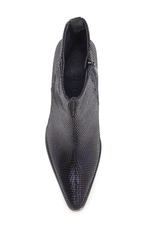 Karl Lagerfeld Paris Kortini Pointed Toe Bootie In Multi