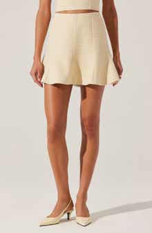 ASTR the Label Kiona Metallic Tweed Miniskirt