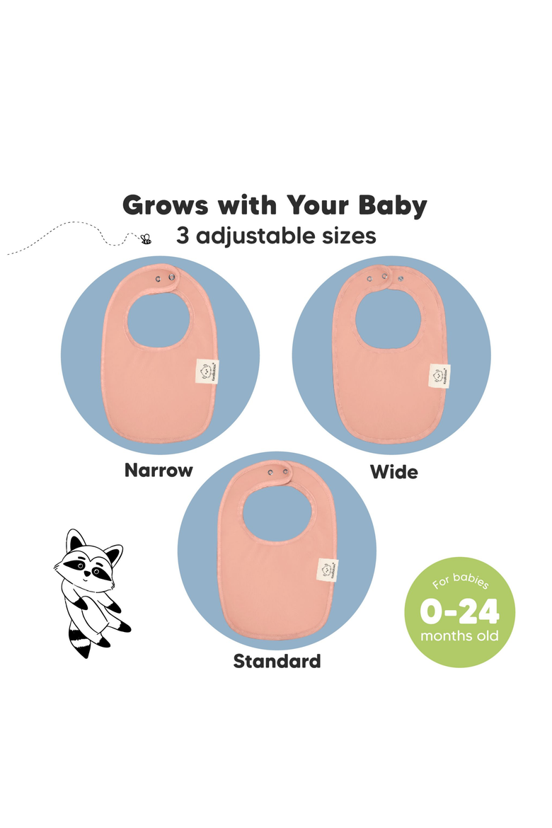 8-Pack Baby Drool Bibs, Alternate, color, Butterflies