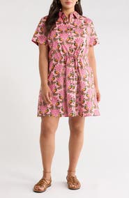 SUGARLIPS Kenda Peacock Shift Minidress