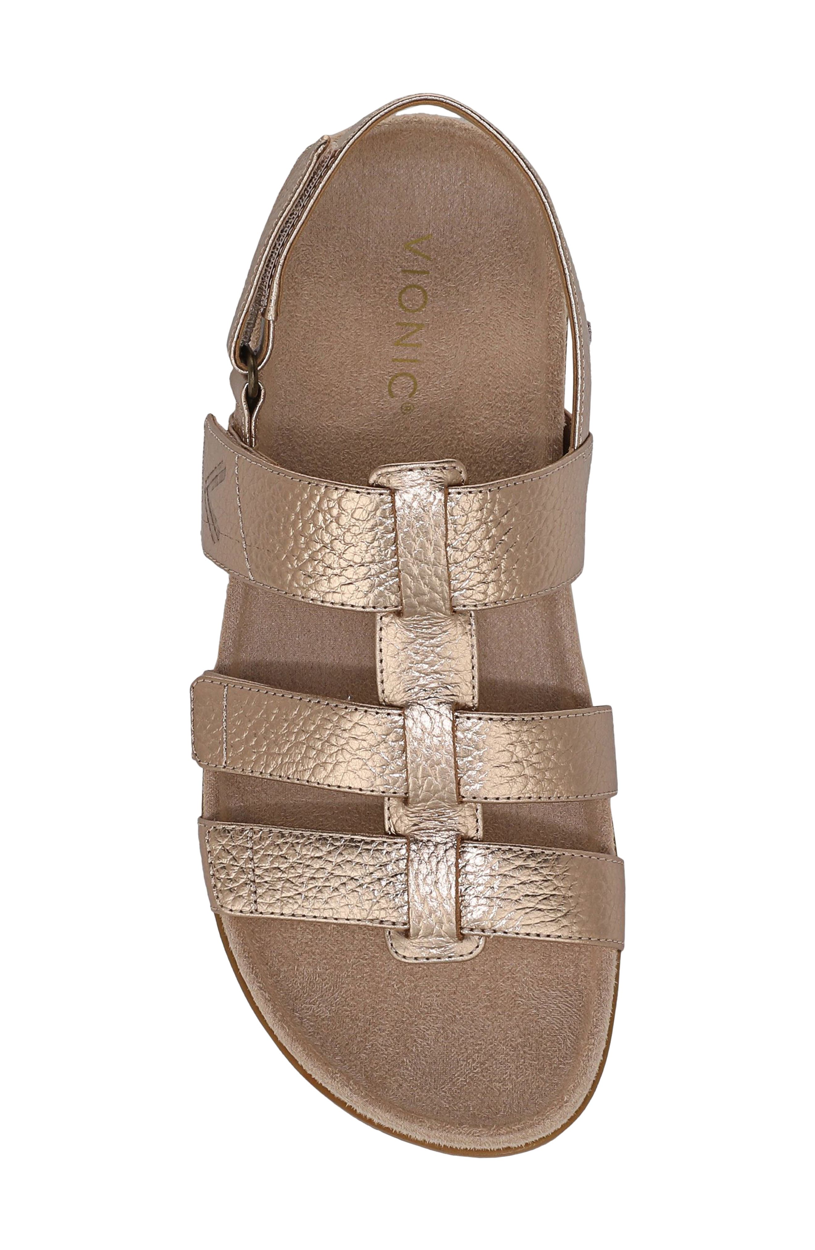 Eureka Fisherman Sandal - Wide Width Available, Alternate, color, BRONZE