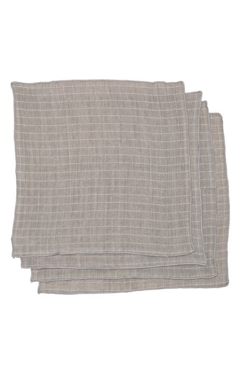Double Weave Set of 4 Napkins