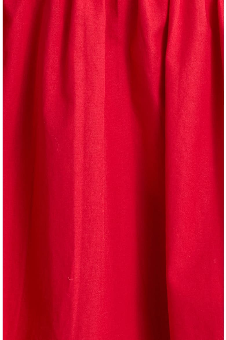 Sunseeker Smocked Waist Sleeveless Minidress, Alternate, color, TANGO RED