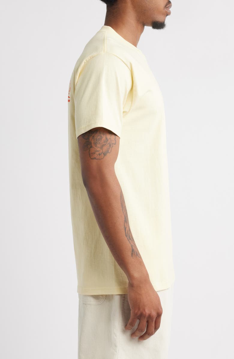 Obey Hope for The Youth Graphic T-Shirt, Alternate, color, Pale Yellow