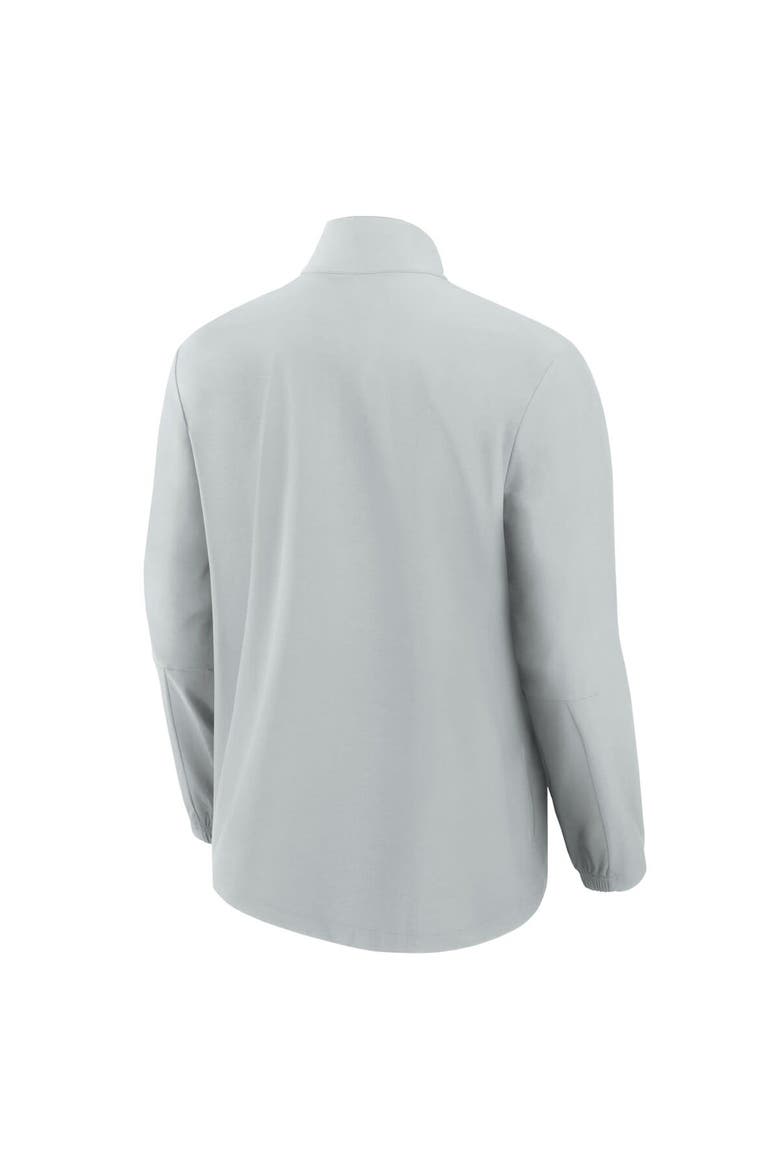 Men's Fanatics Signature Gray Buffalo Bills Front Office Woven Full-Zip Jacket, Alternate, color, Gray