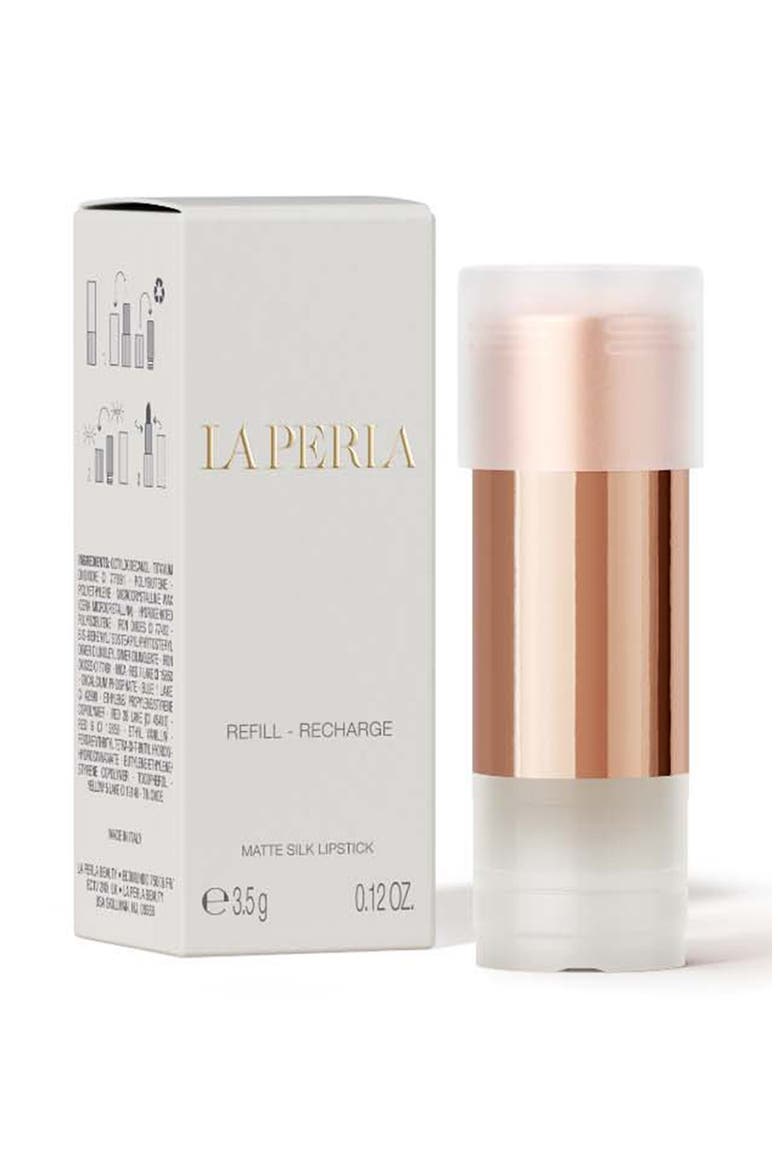 Refillable Matte Silk Lipstick (Nordstrom Exclusive), Alternate, color, TERRACOTTA RED REFILL