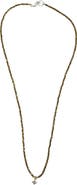 Madison Maison Faceted Beaded Charm Necklace