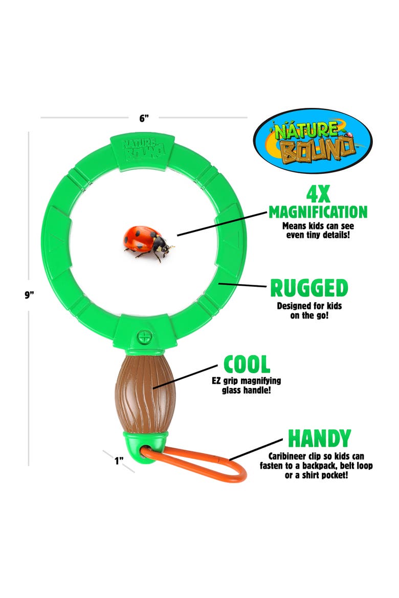 Big Magnifier, 4X Insect Lens with Clip, Alternate, color, Multicolored