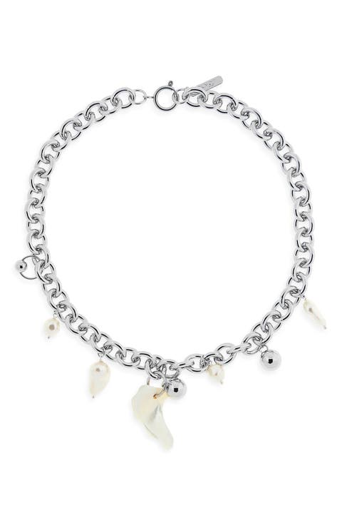 Tyler Mixed Charm Chain Necklace
