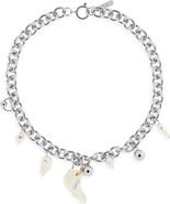 Justine Clenquet Tyler Mixed Charm Chain Necklace