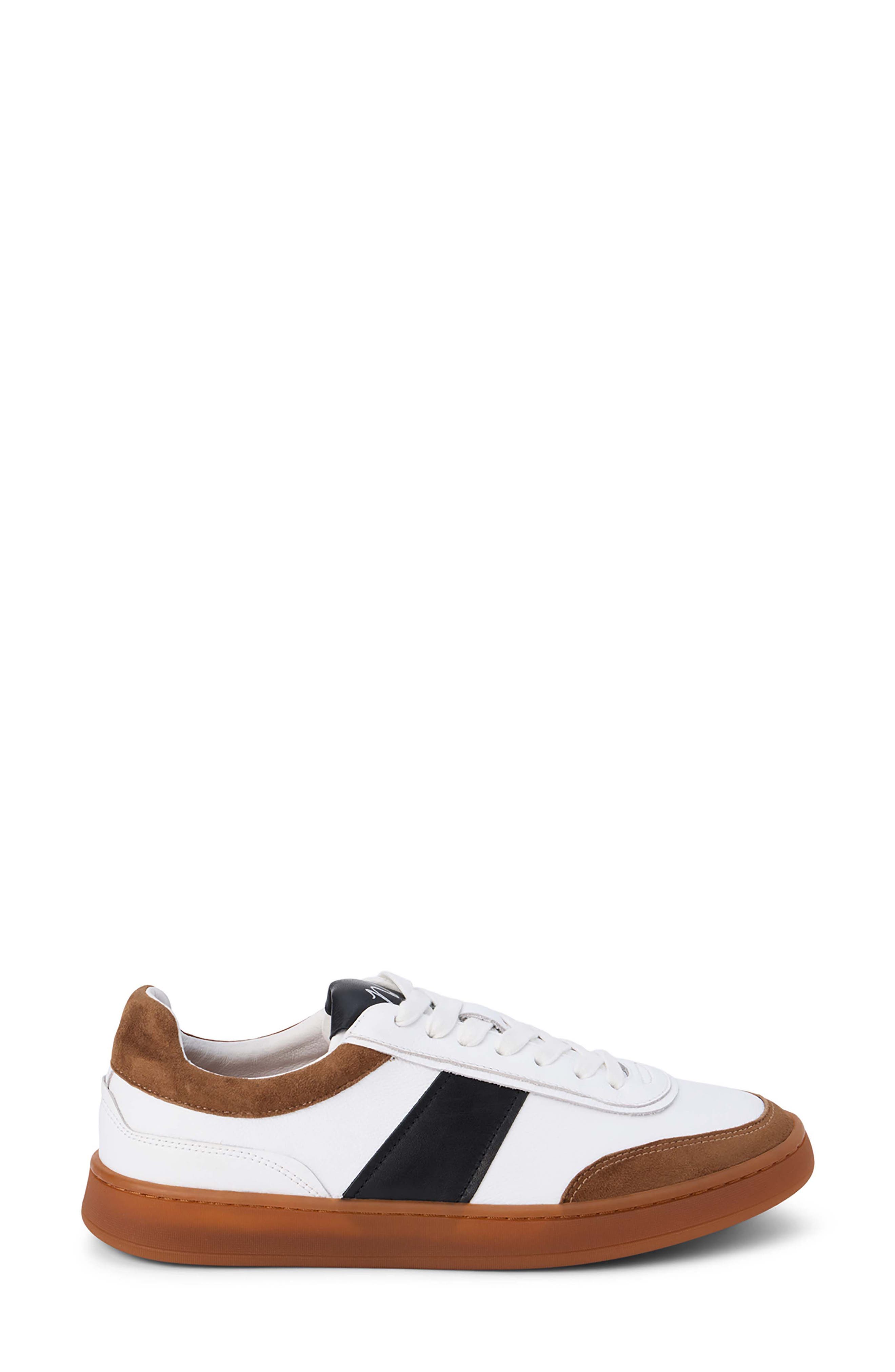 Matisse Quincy Sneaker, Alternate, color, White/ Black Multi