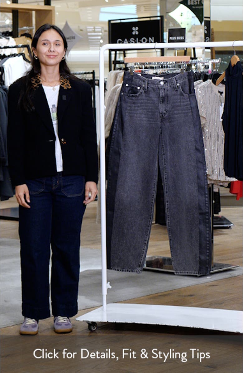 Stripe Baggy Dad Jeans, sales video thumbnail