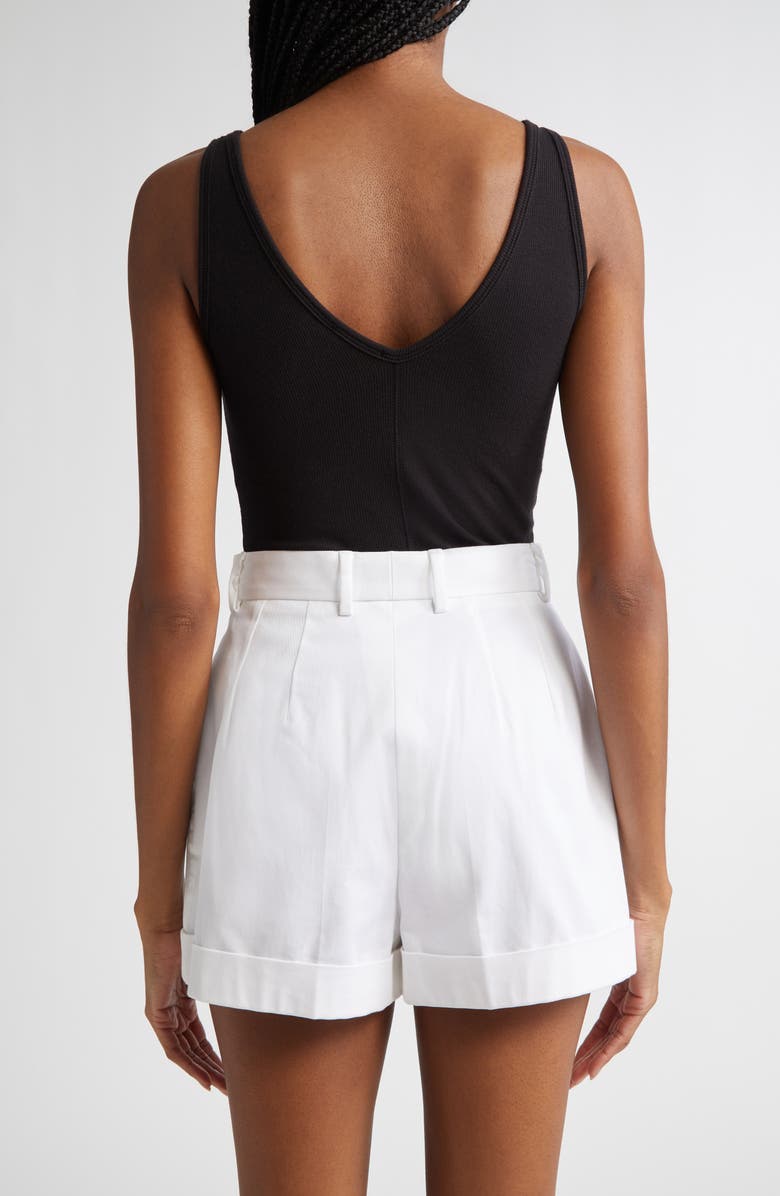 ATM Anthony Thomas Melillo V-Neck Tank, Alternate, color, Black